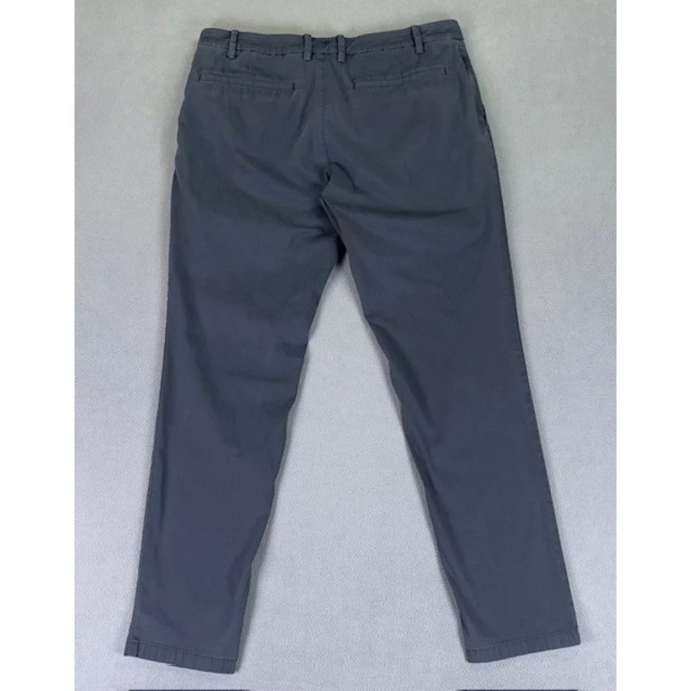 Birddogs Pants Mens 36x32 Grey Compression Lined Performance Chino Office‎ Prep